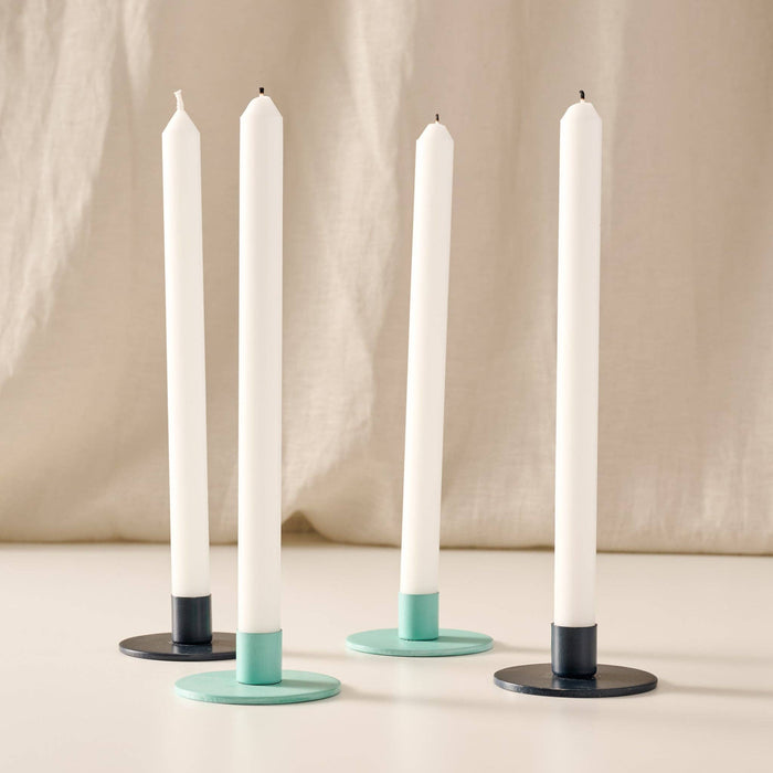 Anget Natural Palm Wax Taper Candles - Set of 4