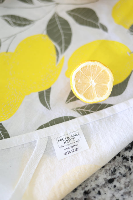 Lemon Tea Towel