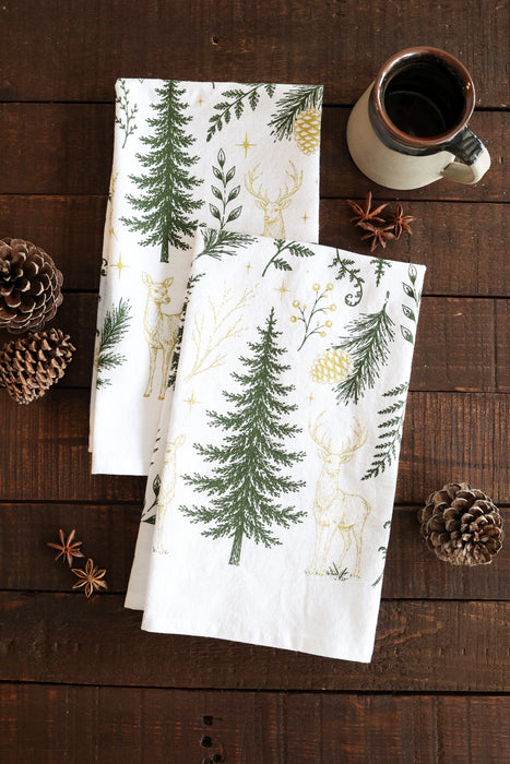 Enchanted Forest Tea Towel