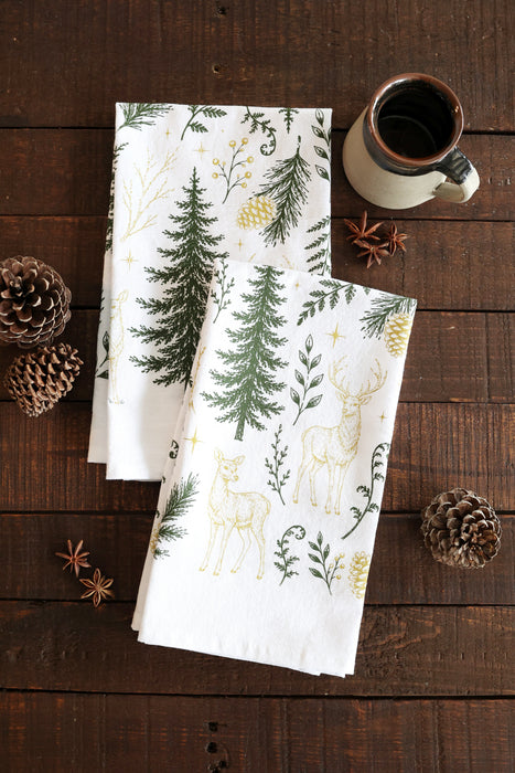 Enchanted Forest Tea Towel