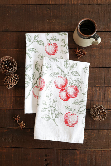 Apple Orchard Tea Towel