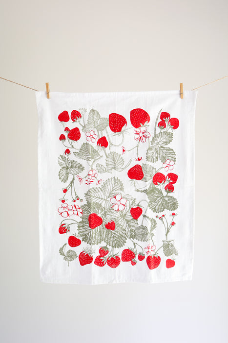 Strawberry Tea Towel