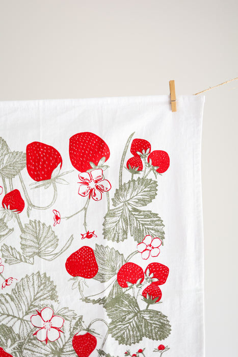 Strawberry Tea Towel