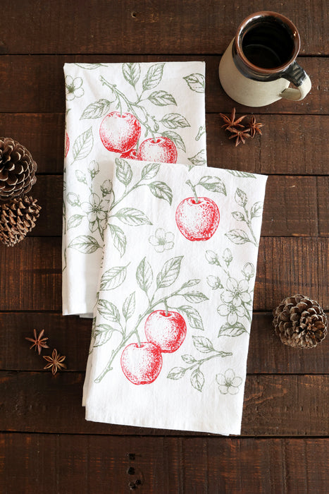 Apple Orchard Tea Towel