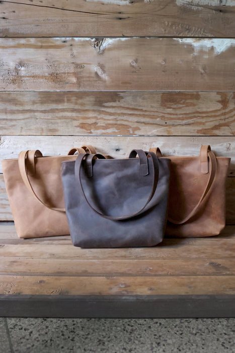 The Kilele Leather Day Tote