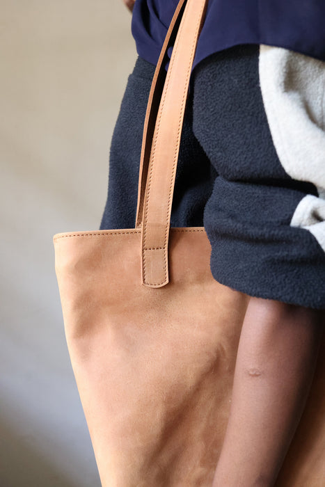 The Kilele Leather Day Tote