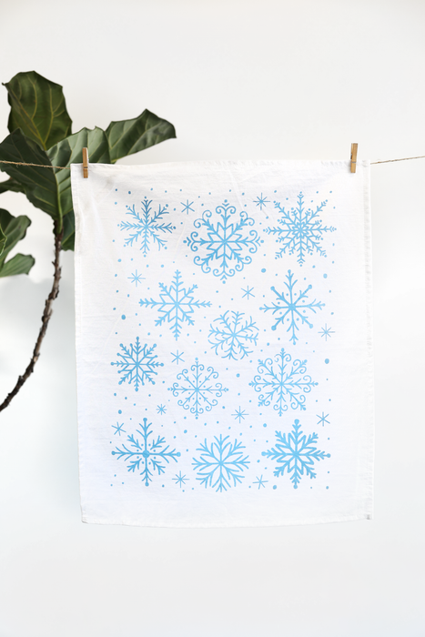 Snowflake Tea Towel