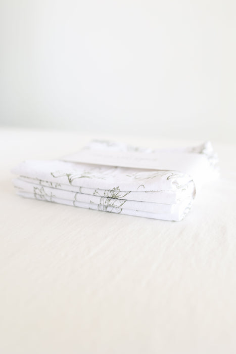 Kitchen Herbs Napkins Set of 4