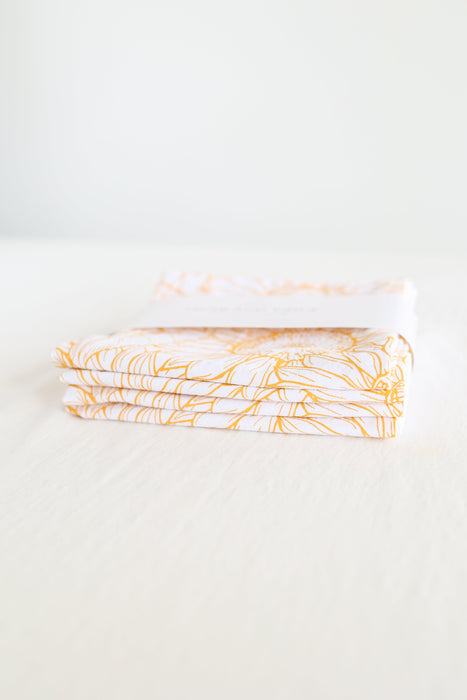 Sunflower Garden Napkins Set of 4