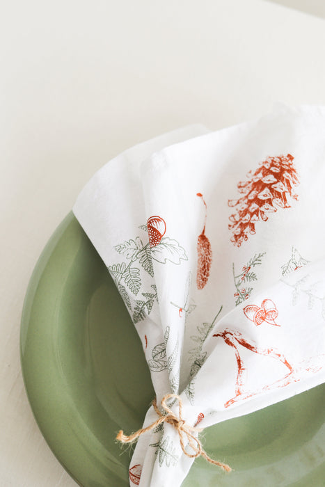Forest Floor Napkins Set of 4