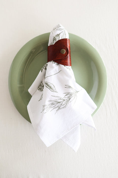 Kitchen Herbs Napkins Set of 4