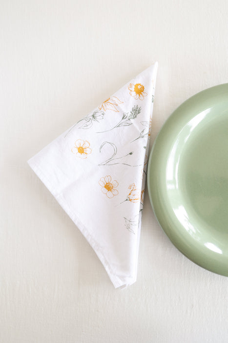 Flower Garden Napkins Set of 4