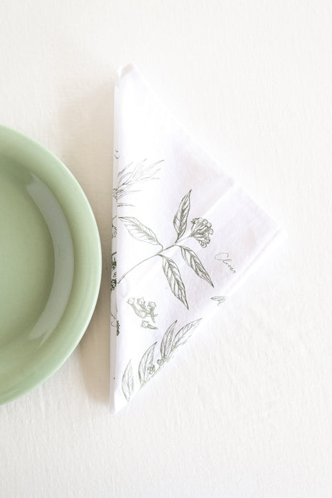 Kitchen Herbs Napkins Set of 4