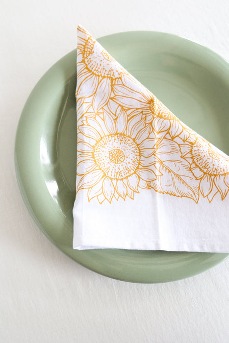 Sunflower Garden Napkins Set of 4