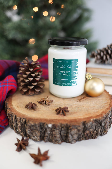 "Snowy Woods" Candle