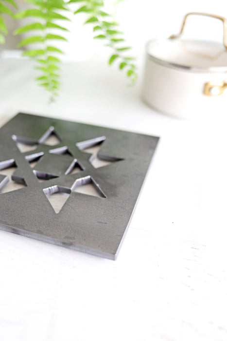 Quilt Square Trivet Hot Plate Pot Holder