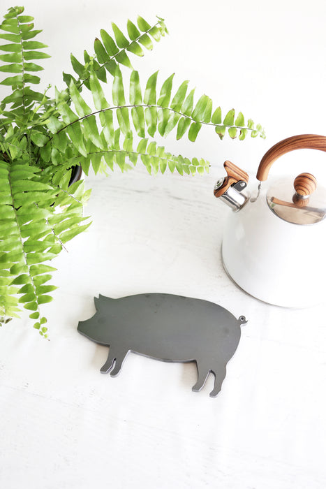 Pig Trivet Hot Plate Pot Holder