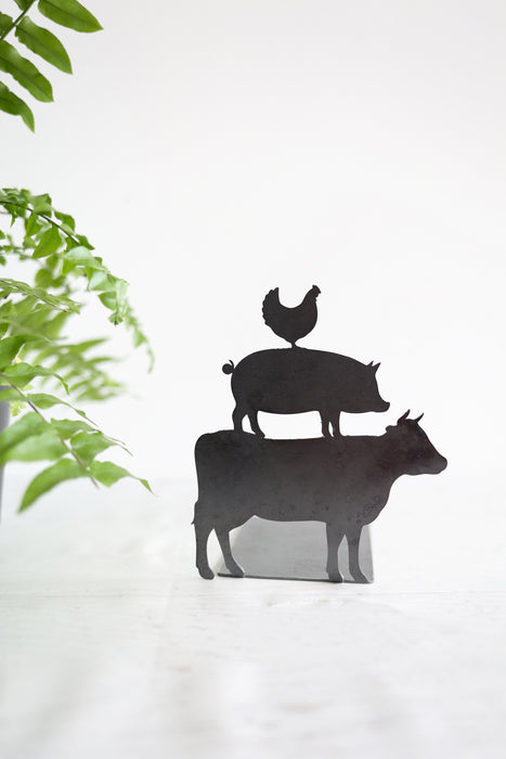 Farm Animals Bookend