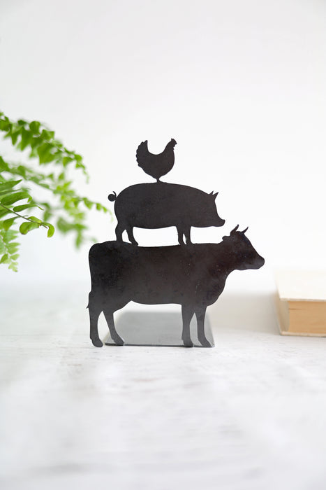 Farm Animals Bookend