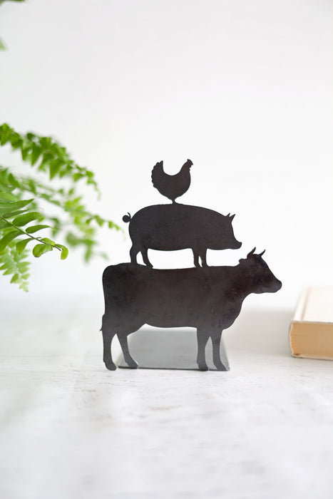 Farm Animals Bookend