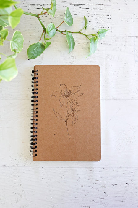 Flower Notebook Journal