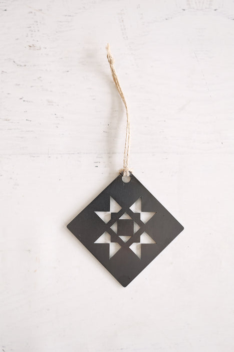 Quilt Square Christmas Tree Ornament
