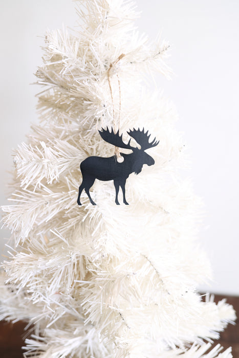 Moose Christmas Tree Ornament