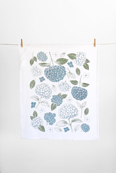 Hydrangea Tea Towel