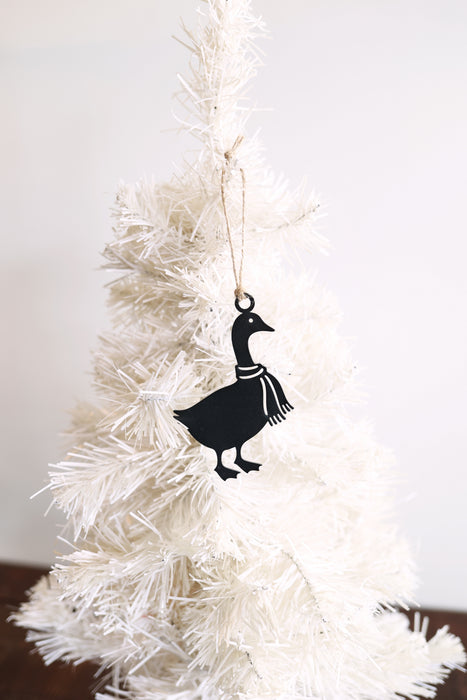 Goose Christmas Tree Ornament