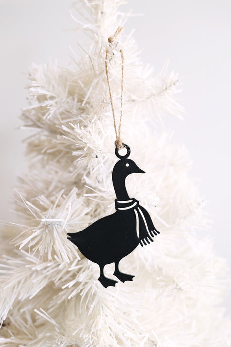 Goose Christmas Tree Ornament