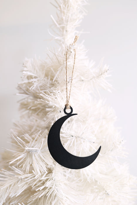 Moon Christmas Tree Ornament