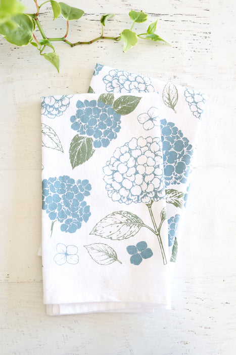 Hydrangea Tea Towel
