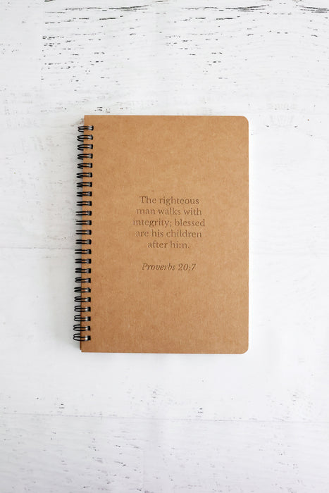Father's Day Proverbs Notebook Journal
