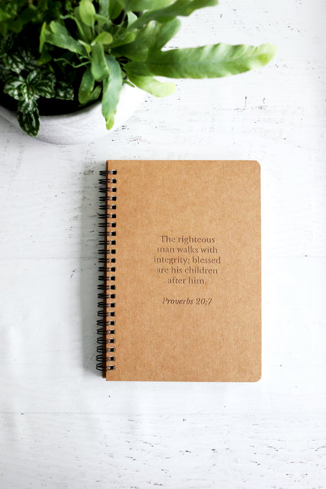 Father's Day Proverbs Notebook Journal