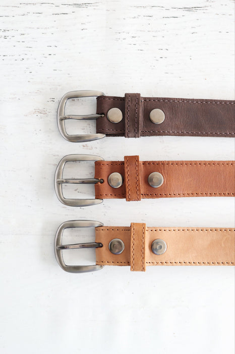 Custom Kilele Leather Belts