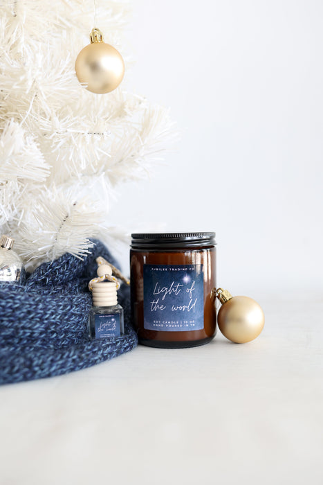 "Light Of The World" Candle