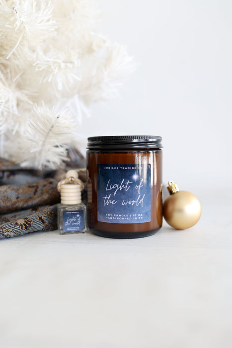 "Light Of The World" Candle