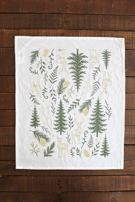 Enchanted Forest Tea Towel