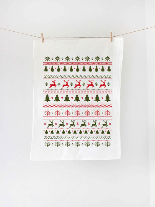 Christmas Sweater Tea Towel