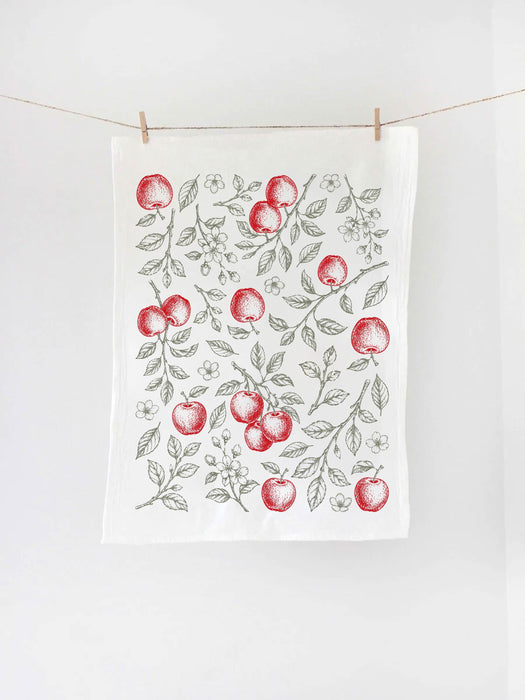 Apple Orchard Tea Towel