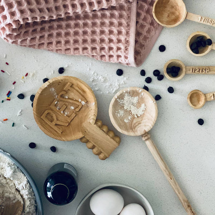 Cheryl Spoon Rest - Hand Carved