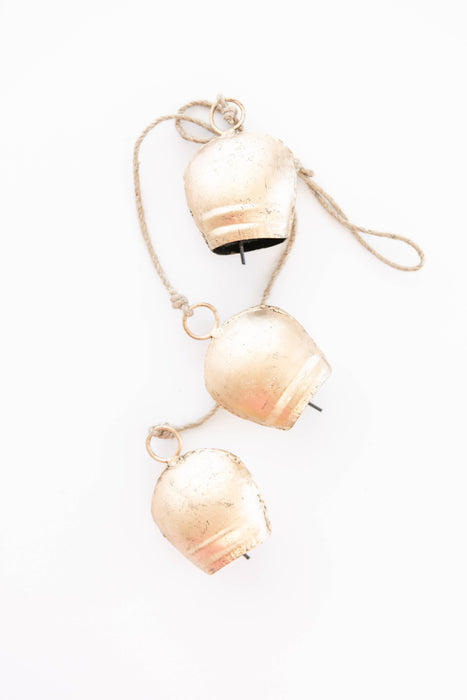 Christmas Iron Hanging Cow Bells