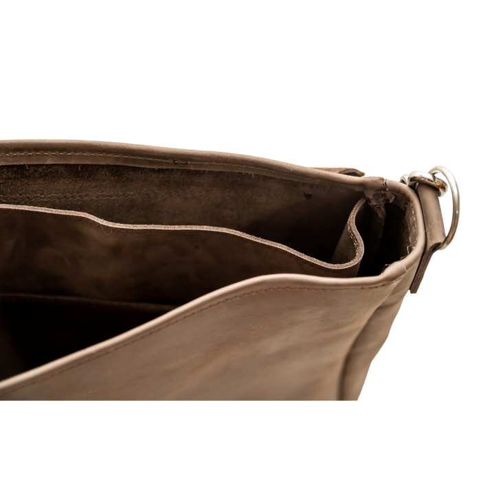 Wayne Leather Messenger Bag