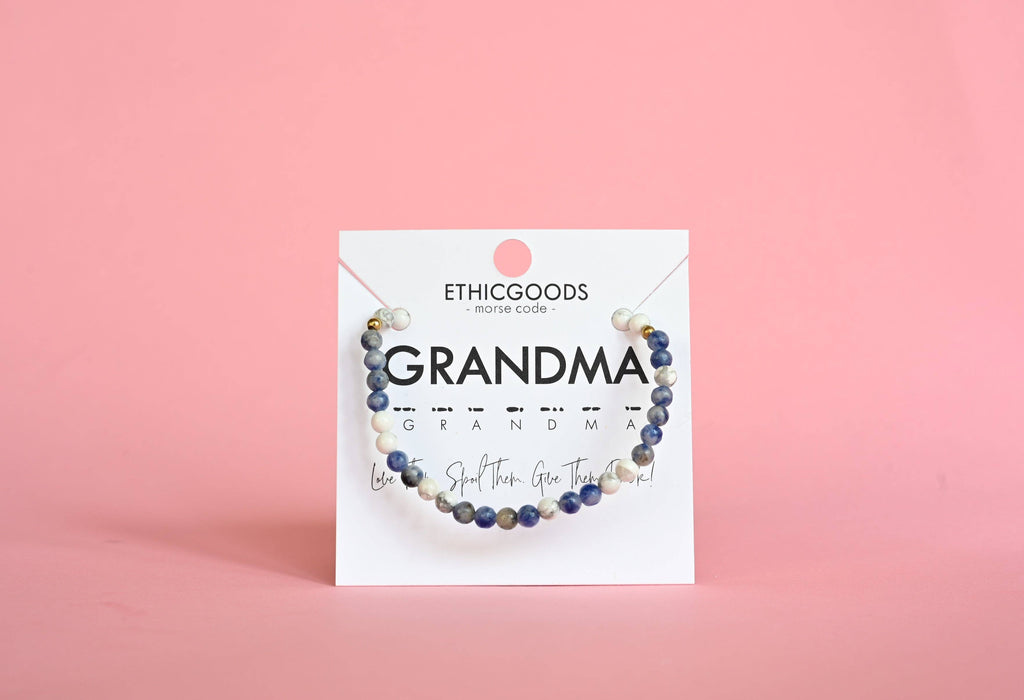 GRANDMA | Morse Code Bracelet