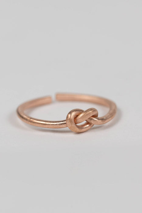 Brass Knot Ring