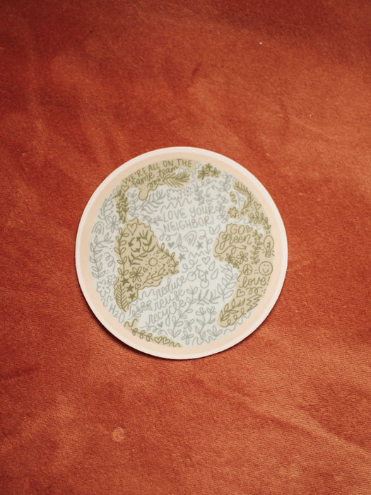 Earth Sticker