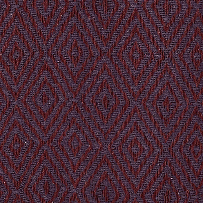 Plum Diamond Rethread Throw