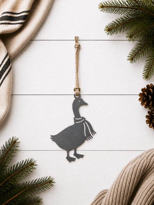 Goose Christmas Tree Ornament