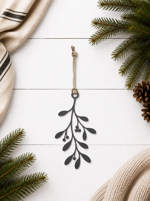 Mistletoe Christmas Tree Ornament