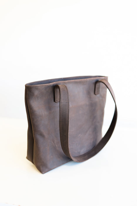 The Kilele Leather Day Tote